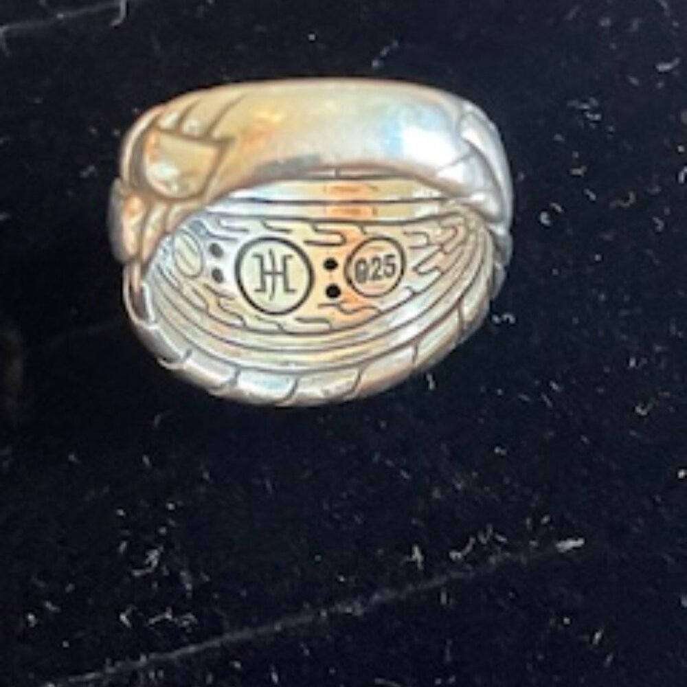 John Hardy Classic Chain Kepang Dome Ring  Sz 6 - Picture 3 of 4